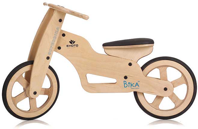 Bika Super Bika Drveni Ekološki Dečiji Bicikl