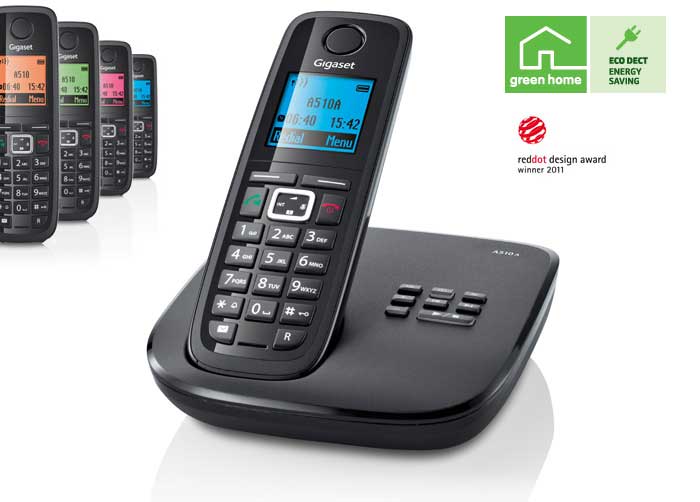Bežični fiksni telefon Gigaset A510A ECO DECT GAP Sa Sekretaricom