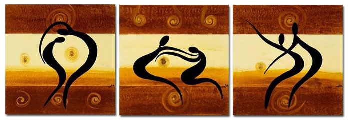 Dans liefde - 33x33 DA x 3