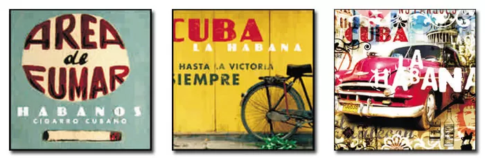 Cuba con amor 33x33 - DA x 3