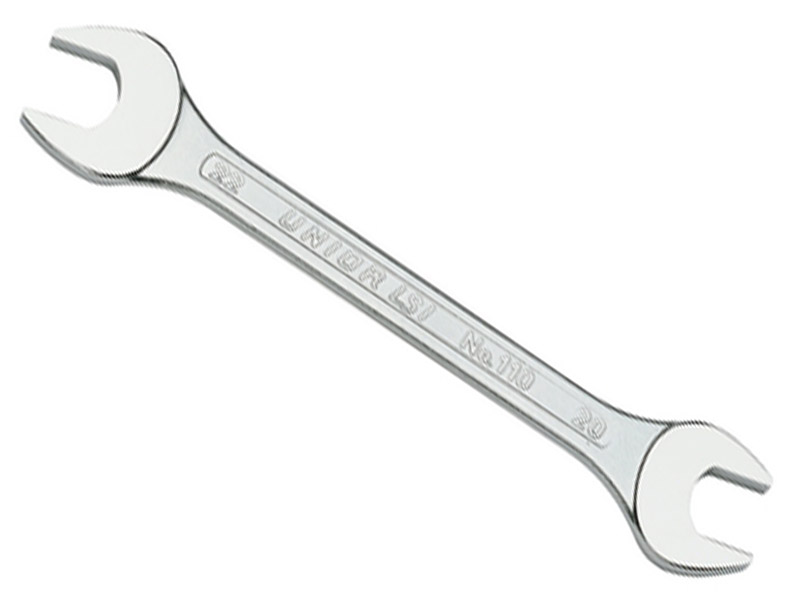 UNIOR Ključ viljuškasti dvostrani 110/1, 27x32mm hromiran art. 600098 151629