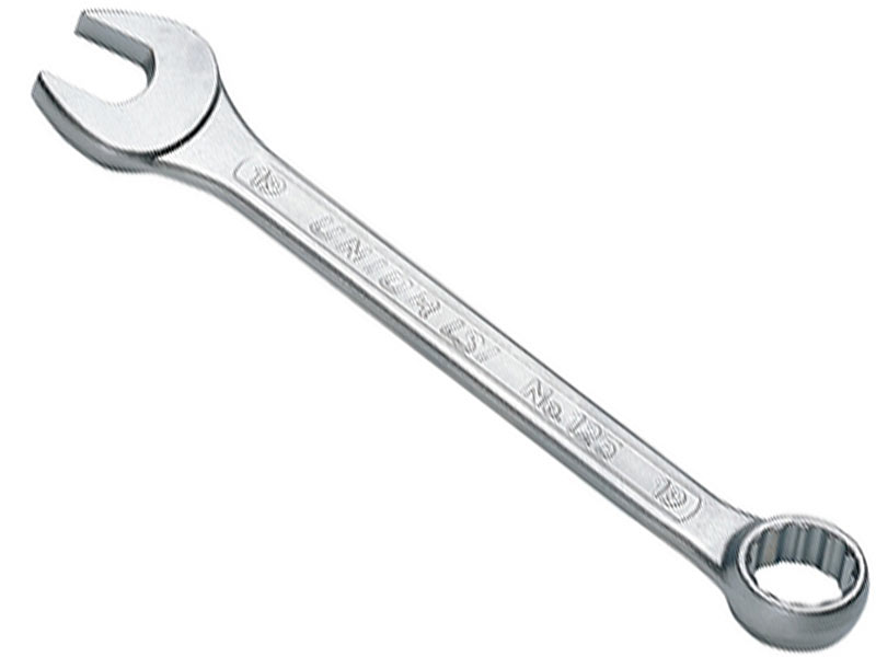 UNIOR Ključ viljuškasto-obručni kratki - 125/2, 7mm hromiran, mat, 512802 602100