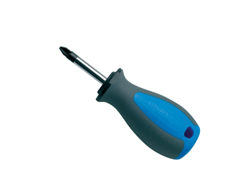 UNIOR odvijač krstasti kratki PZ 2, 87/25 mm, TBI ručka, art. 628 TBI 612838