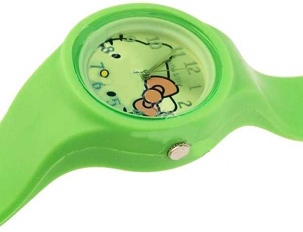 Hello Kitty Ručni časovnik 5708 silicone green