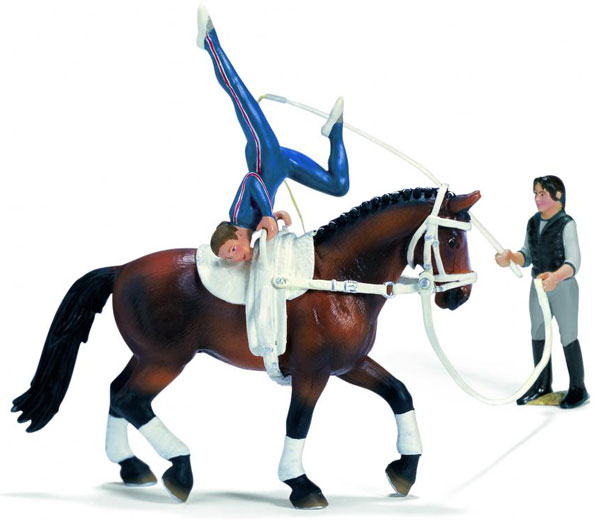 Schleich Domaće životinje - Garnitura za akrobacije 42002