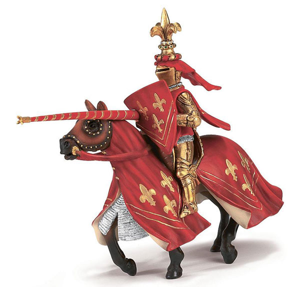 Schleich Vitezovi - Crveni Vitez na konju 70019