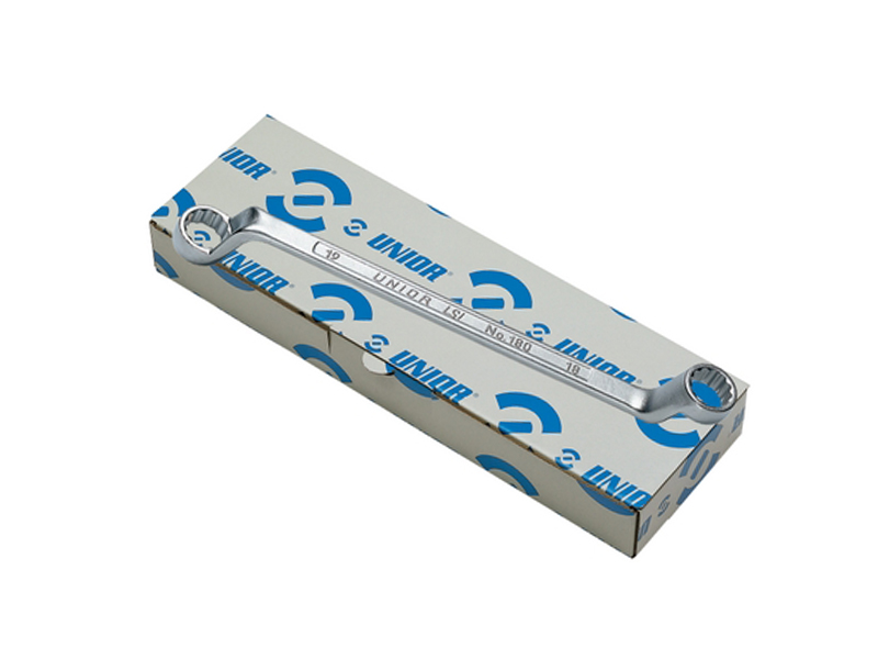 UNIOR Garnitura obručnih dvostranih ključeva 180/1 CB, 6-41mm, 13 del. hromirani, art. 600543 428574