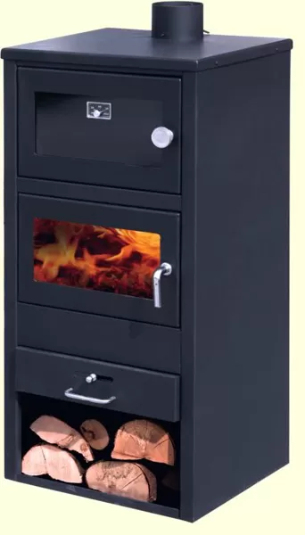 Peć na čvrsto gorivo BLIST BR sa rernom 323302