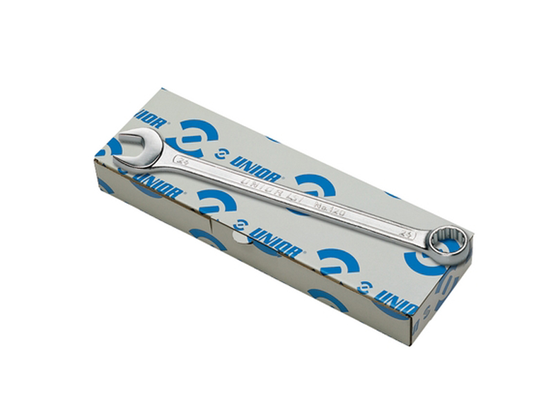 UNIOR Garnitura viljuškasto-obručnih dvostranih ključeva 120/2CB, 6-22mm, 17 del, art.600412 154644