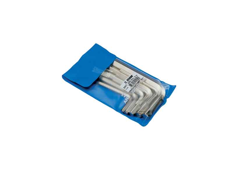 337851 UNIOR Ključevi imbus u plastičnoj kutiji - garnitura 2-10mm, art.220L 