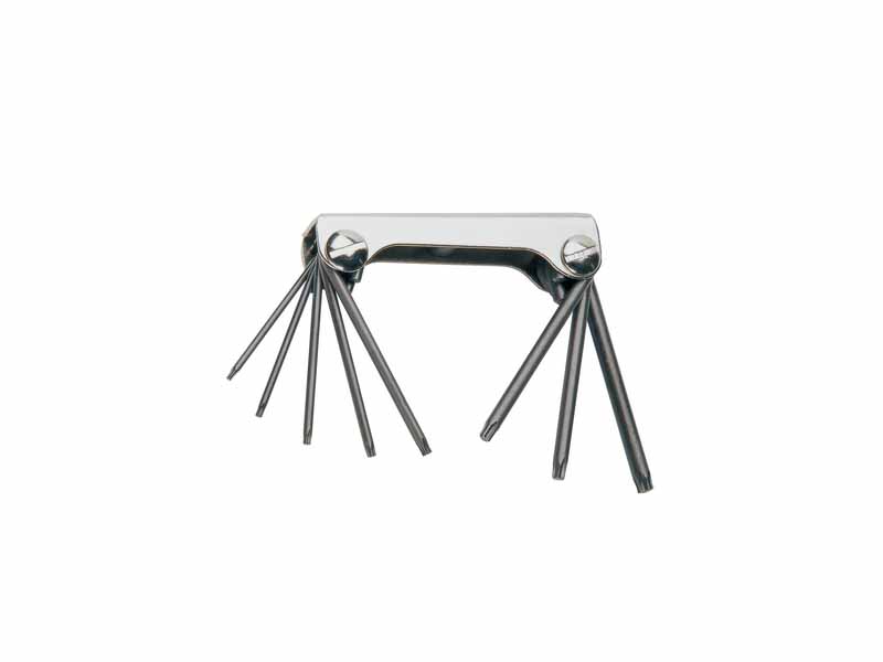 UNIOR Ključevi imbus TORX u garnituri - TX9-TX40 U KUTIJI 8 del. Art. 220/7TXMH 610987