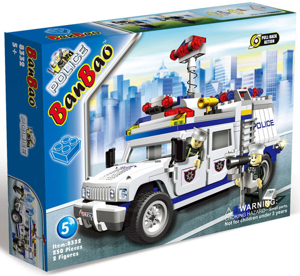 BanBao Policijsko Vozilo Za Prismotru 8332