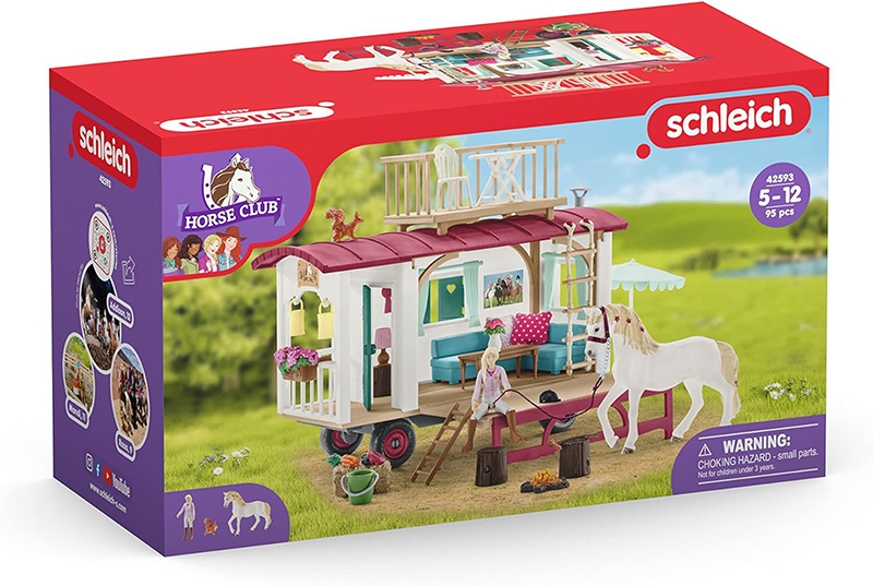 Schleich® Horse Club figure - Karavan za tajne stastanke Kluba 42593