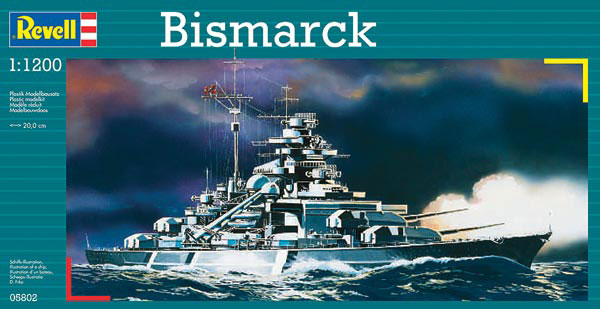 Revell maketa Bismarck RV025 05802