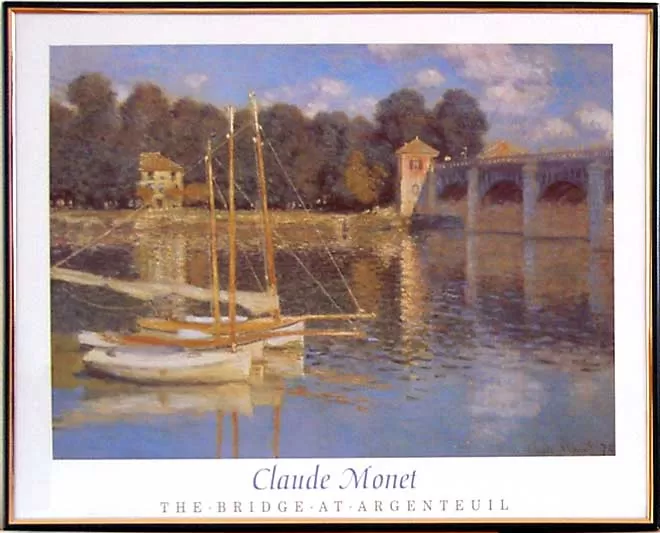 Claude Monet - The Bridge At Argetruil - (40/50 HPLN)