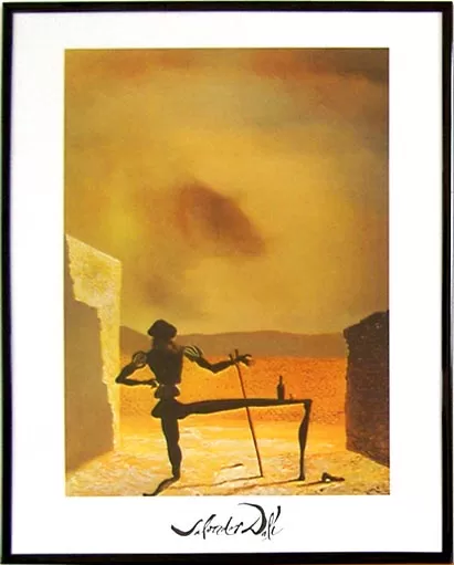 Salvador Dali - Lo Spettro di Vermeer - (40/50 HPLN)