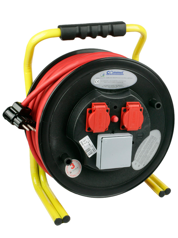 Kablovska motalica, trofazna, H05RR-F, 25 m