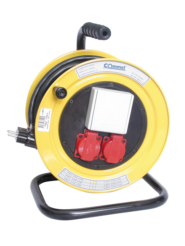 Kablovska motalica, trofazna, H05VV-F, 25 m