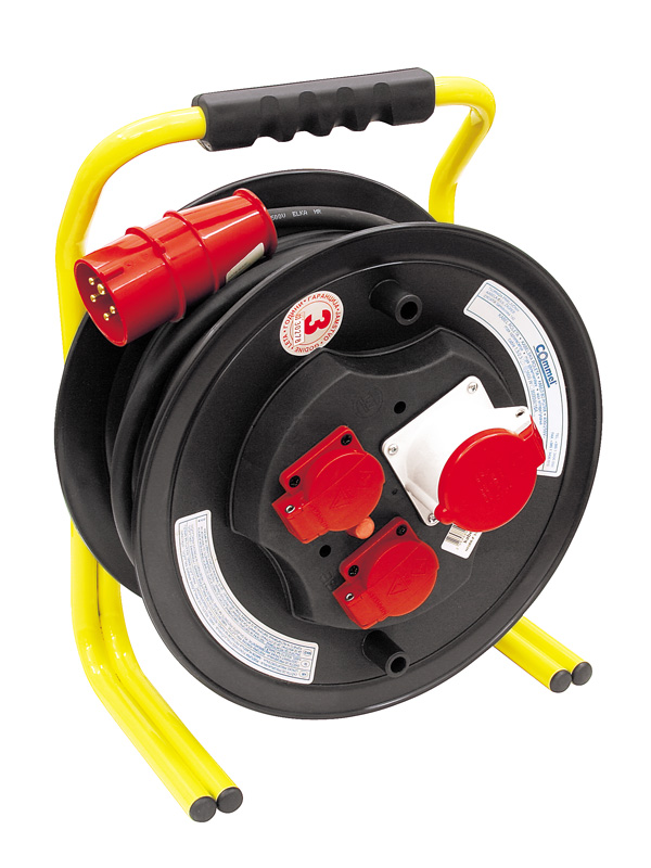 Kablovska motalica, CEE, trofazna, H05RR-F, 25 m