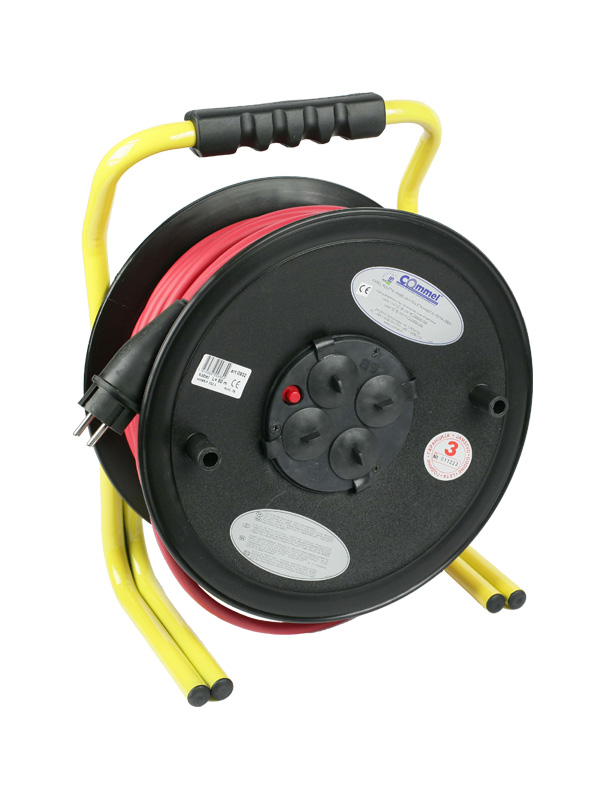 Kablovska motalica, PVC bubanj, monofazna, H05RR-F, 50 m - Image 1