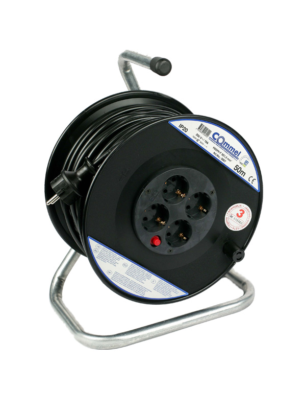 Kablovska motalica, PVC bubanj, H05VV-F, 3G1,5 - 50 m