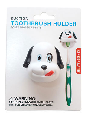 Kikkerland Držač četkice za zube Kuca HH33-DG  