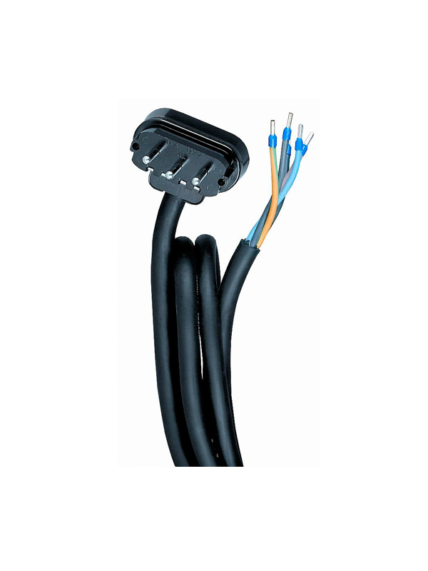 Commel priključni kabl trofazni 2 m crni 