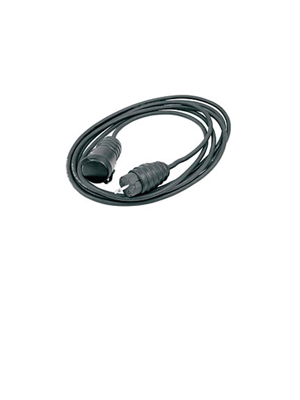 Produžni kabl s utikačem i natikačem šuko 20 m, crveni