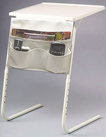 Pokretni stočić sa dodatkom za novine