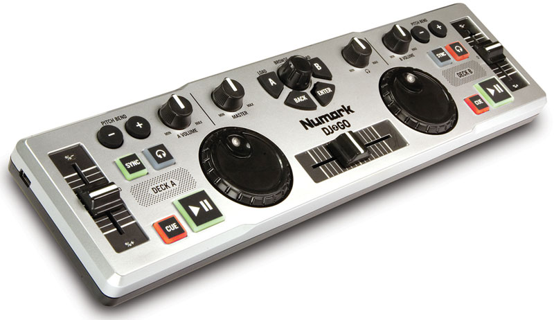 Numark DJ2GO portabl DJ kontoler
