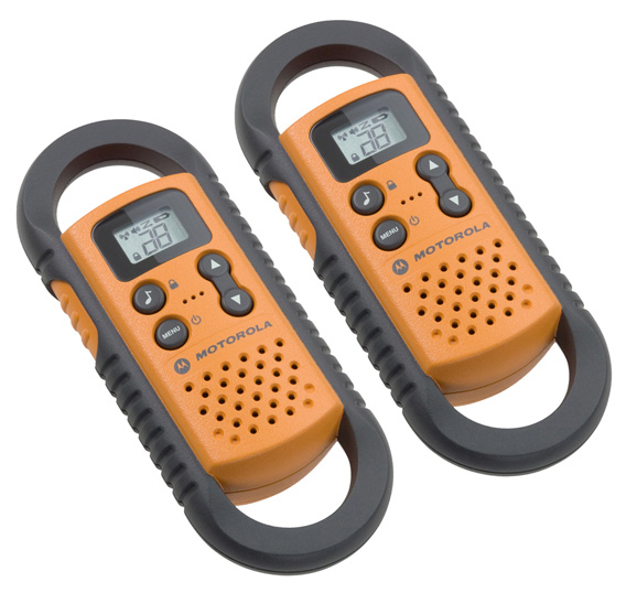 Toki voki uređaj sa dve slušalice Motorola TLKR-T3