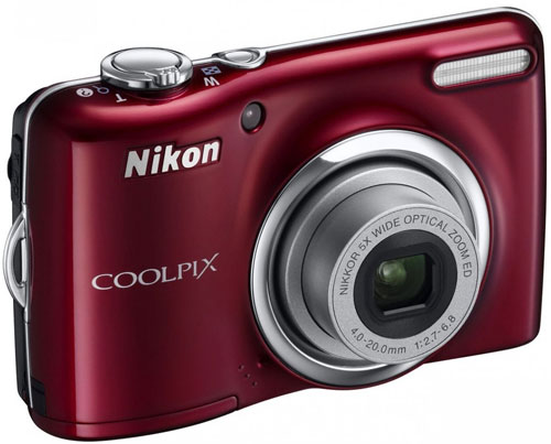 Nikon digitalni fotoaparat COOLPIX L23 Red
