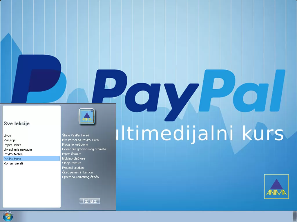 Multimedijalni kurs PayPal