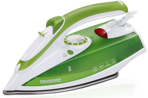 Severin Inox zelena pegla na paru 3242