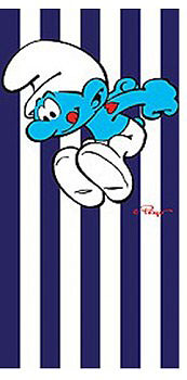 Štrumfovi Peškir za plažu - Jump 100173