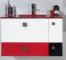 Roper Kupatilski ormarić sa lavaboom Aurora 900BX 3colors