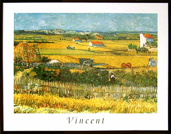 La Mietitura - Vincent Van Gogh - 40/50 HPLN