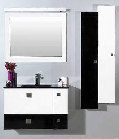 Roper Komplet kupatilskog nameštaja Aurora black 900BX/900A3/vert