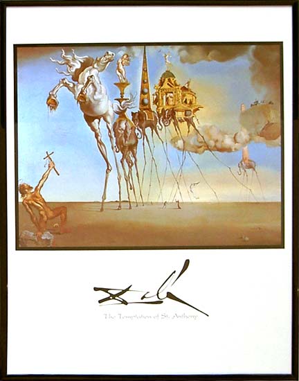 The Temptation of st. Anthony - Salvador Dali - (40/50 HPLN)