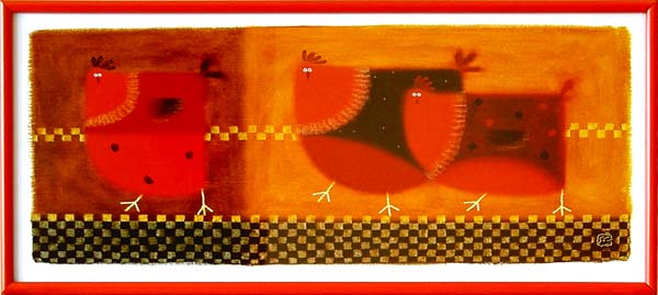 Red Chikens - Govinder W&G - 1124 - (20/50 HPLN R)