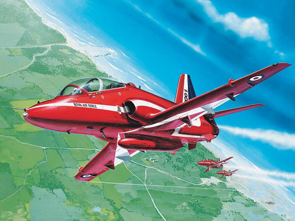 Revell maketa BAe Hawk Mk.1 Red Arrows RV04622/030