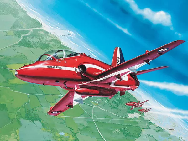 Revell maketa BAe Hawk Mk.1 Red Arrows RV04622/030