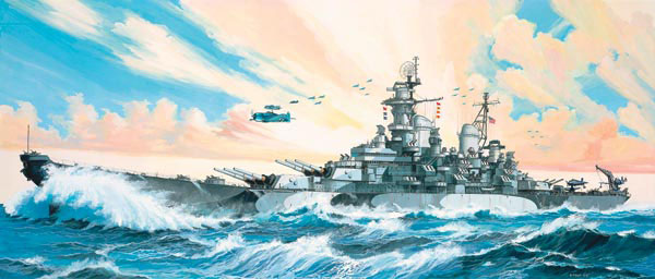 Revell maketa Battleship USS Missouri RV05092/120