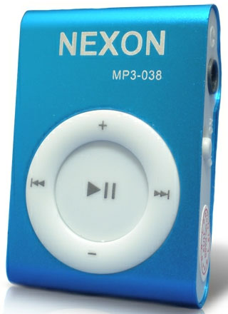 Nexon MP3 plejer MP3-038 BLUE