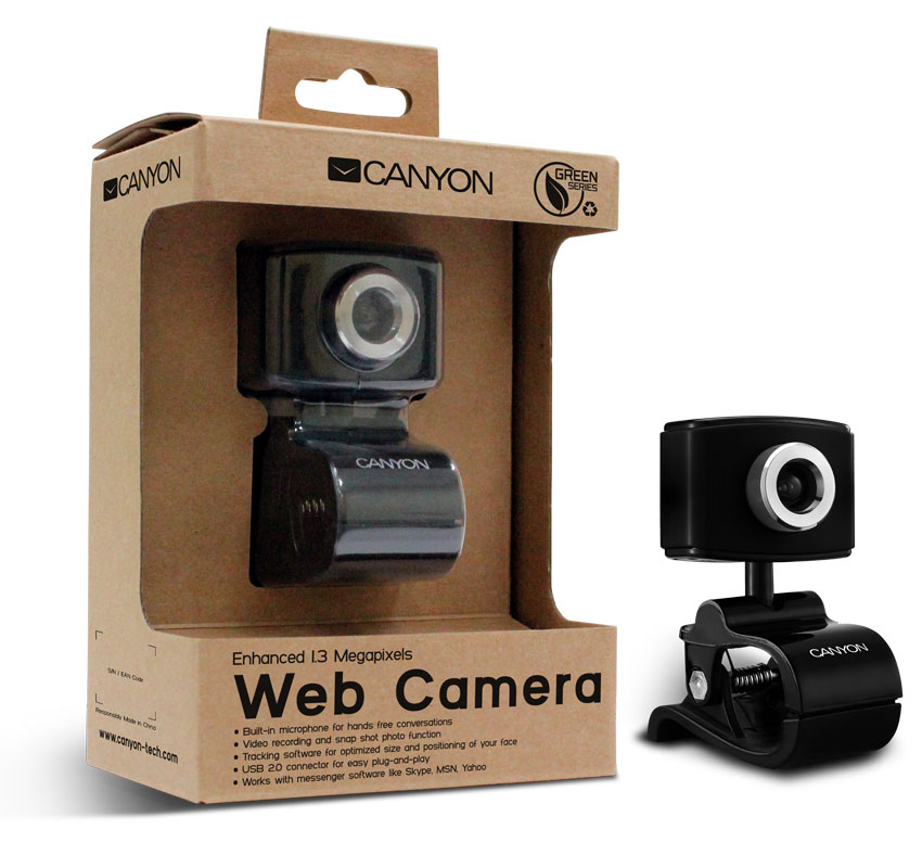 Canyon CNF-WCAM02B WEB KAMERA sa Mikrofonom