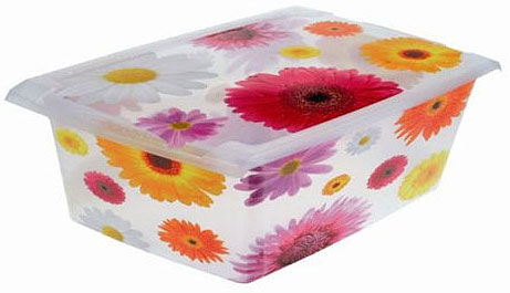 Kutija za odlaganje sitnica Pink Flowers 10 lit - 2707