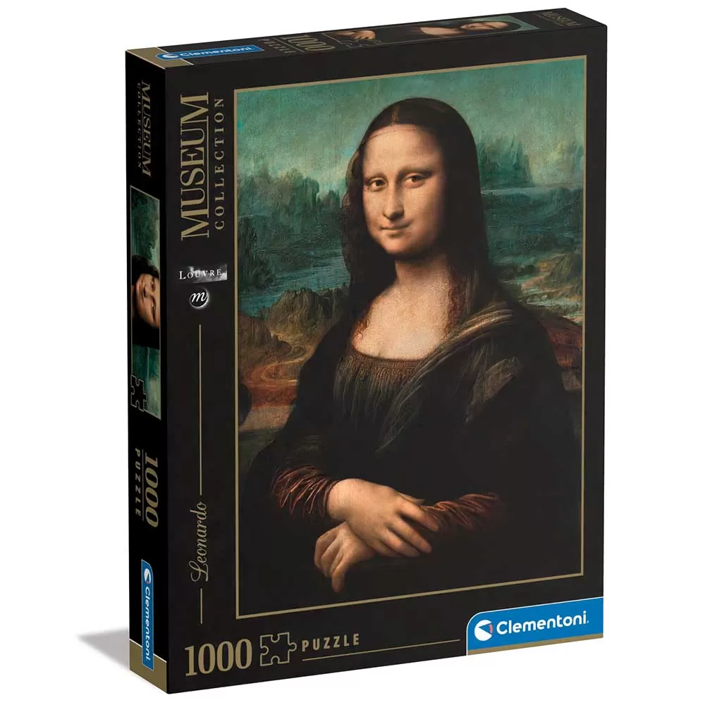 CLEMENTONI Slagalica Mona Lisa 1000 delova Museum Collection CL31413