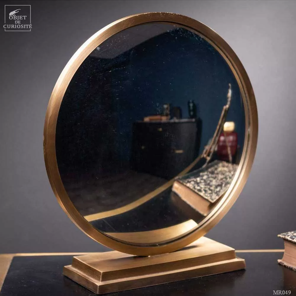 Konveksno okruglo ogledalo od mesinga