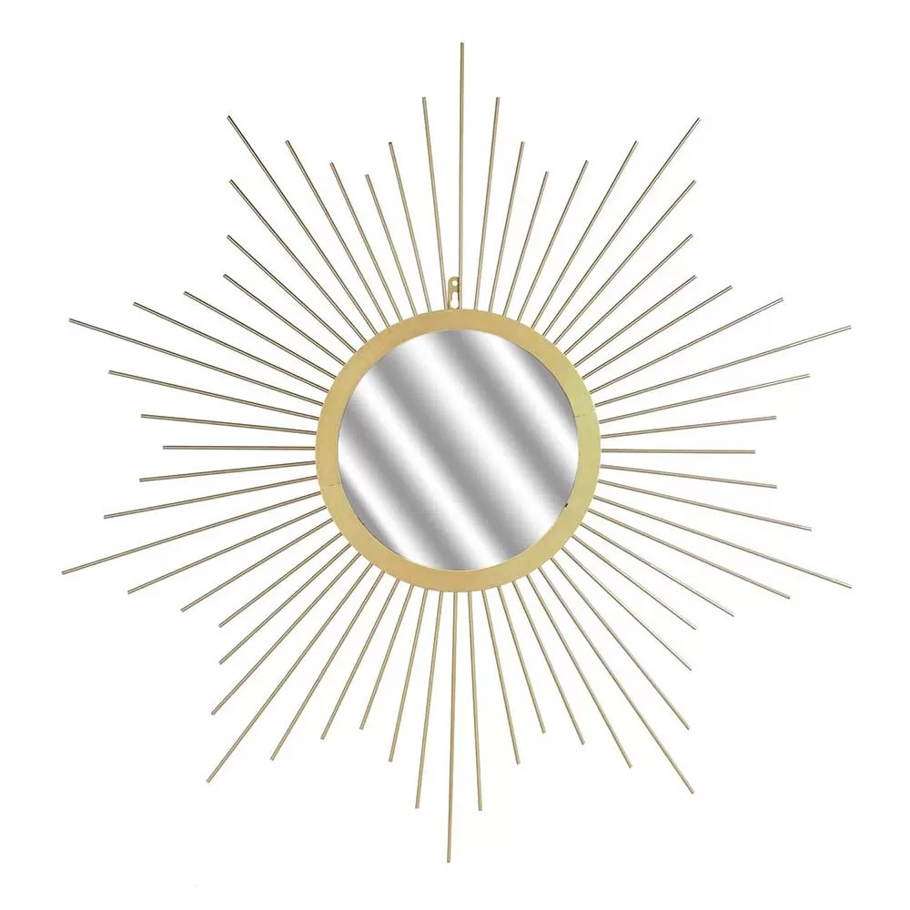 Žičano dekorativno zidno ogledalo Sunce 66cm