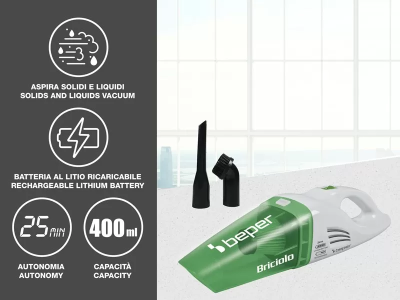 Ručni bežični usisivač BEPER 50.401